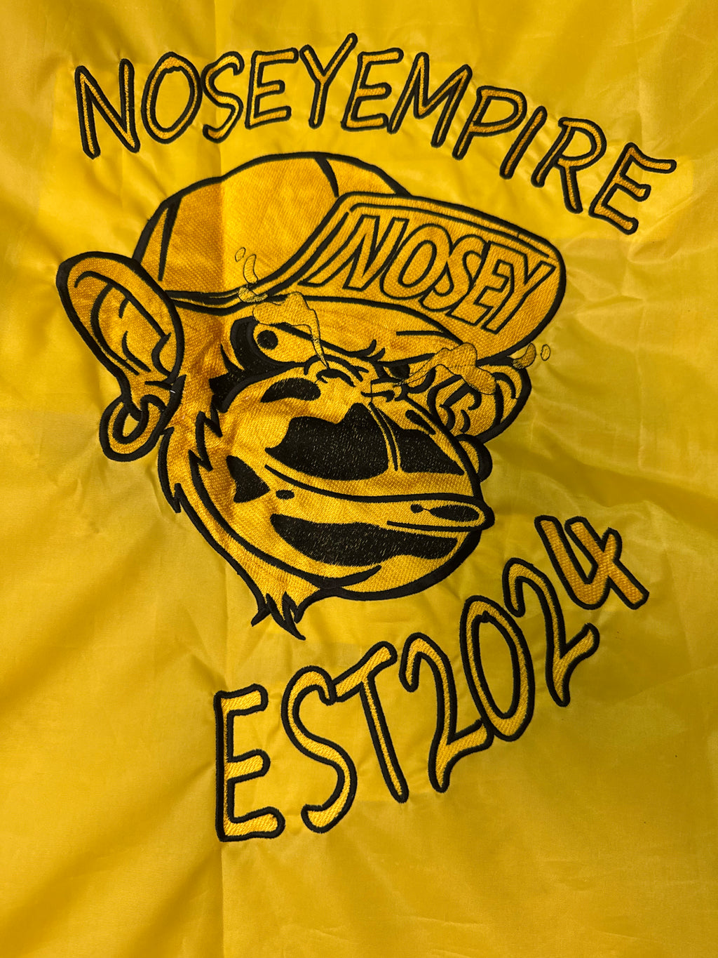 Yellow Pullover Nosey Jacket