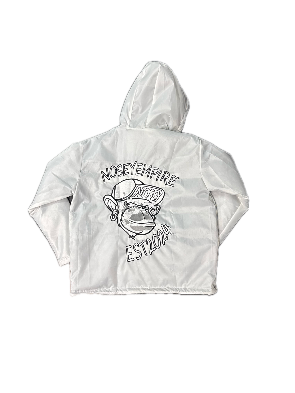 White Pullover Nosey Jacket