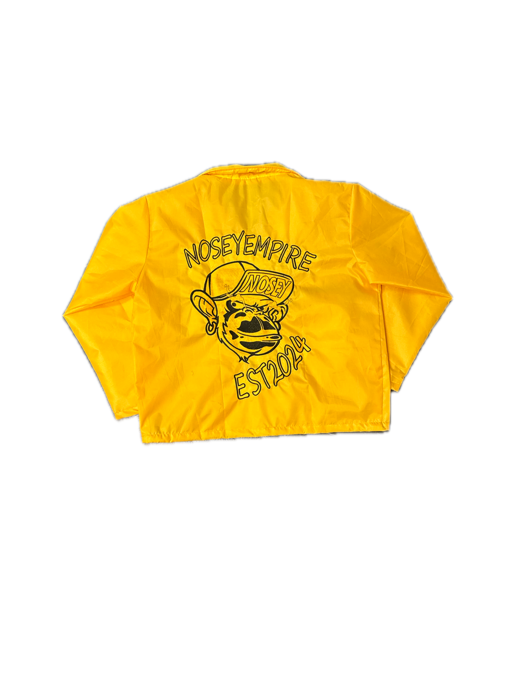 Yellow Button Up Nosey Jacket