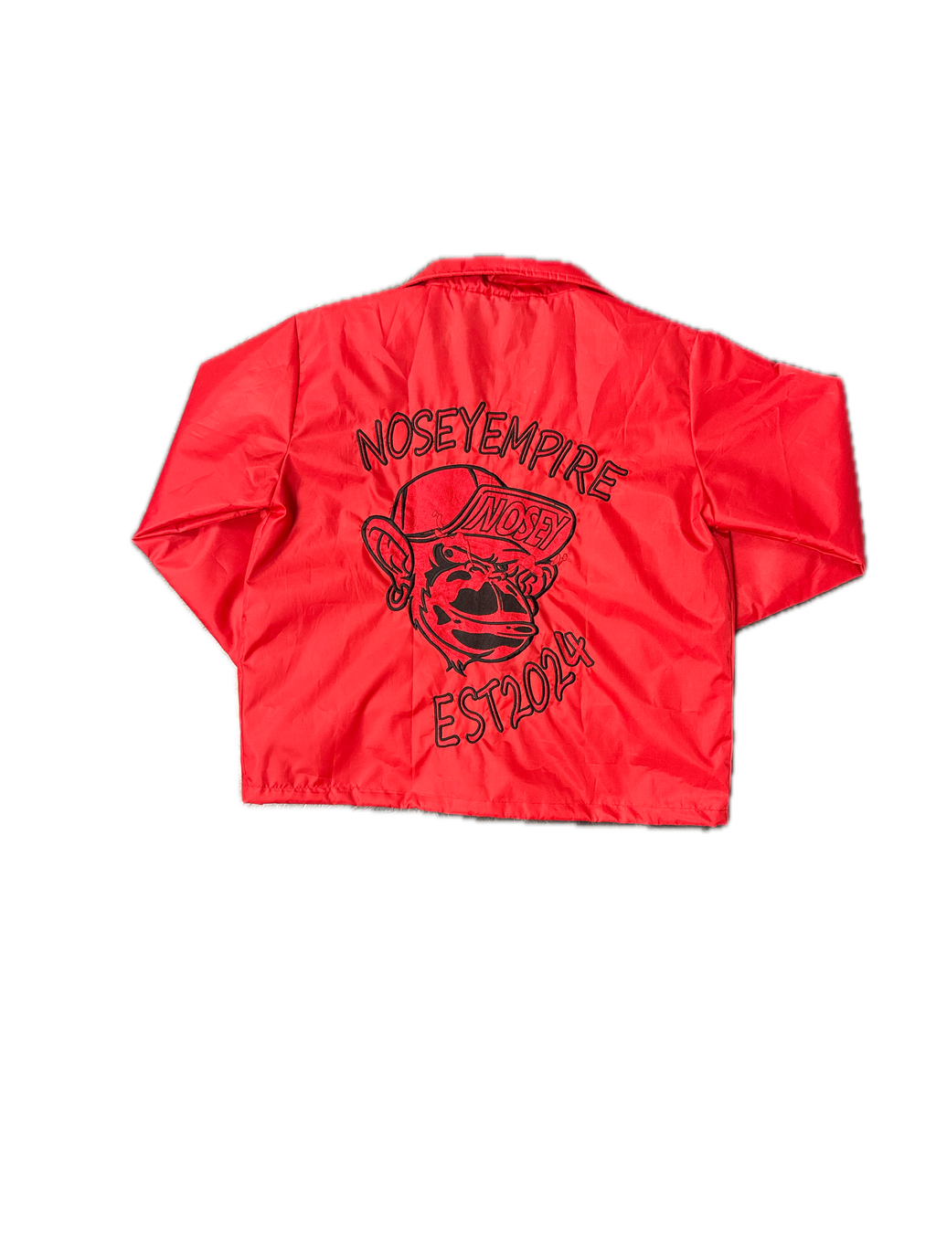 Red Button Up Nosey Jacket