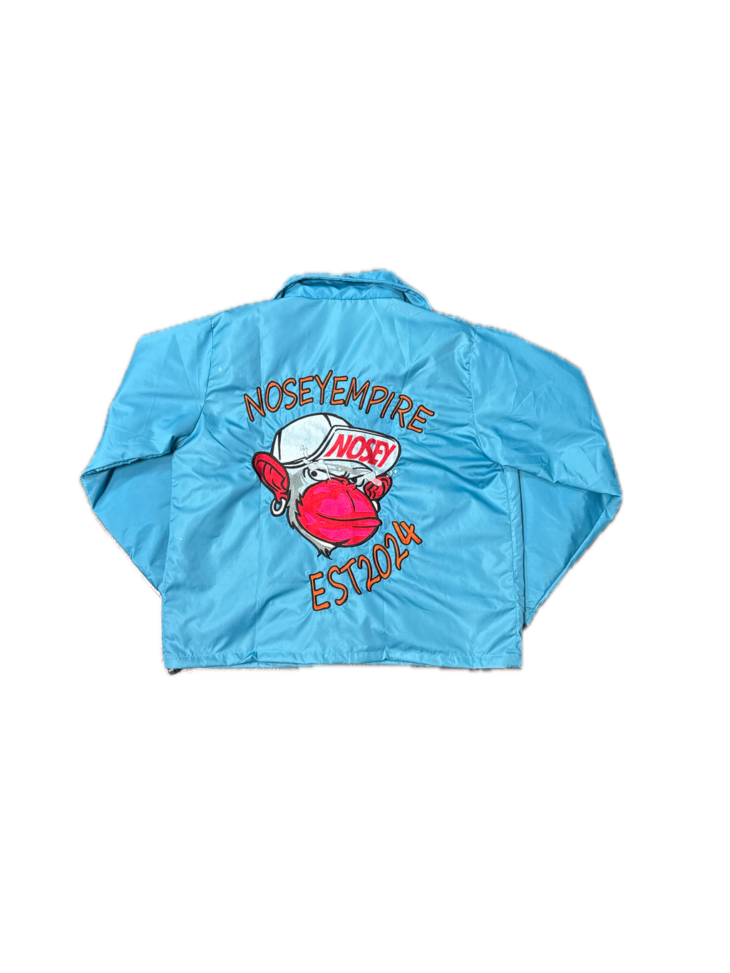 Blue Button Up Nosey Jacket