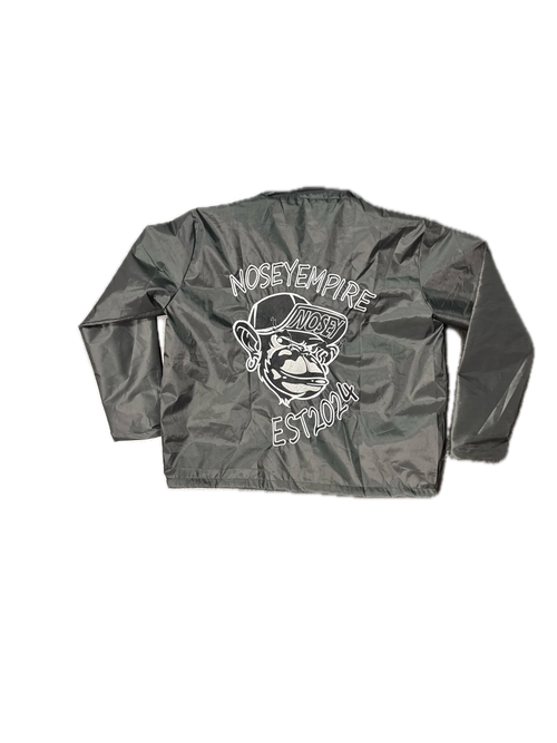 Black Button Up Nosey Jacket