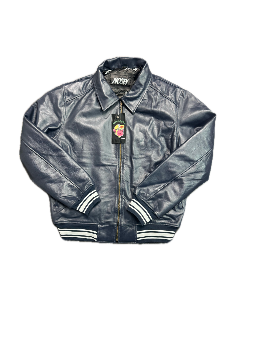 Navy/Navy Varsity Jacket