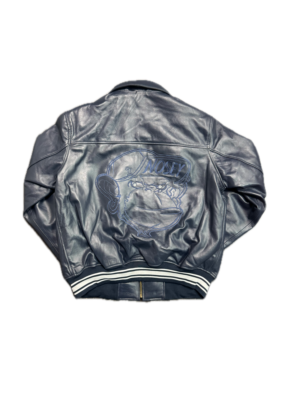 Navy/Navy Varsity Jacket