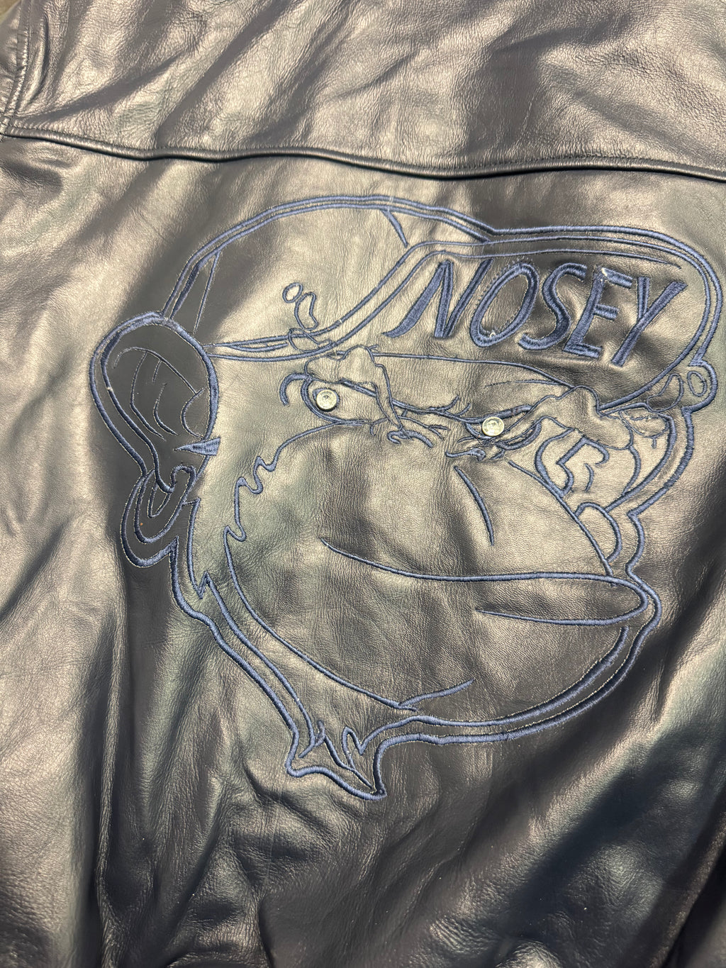 Navy/Navy Varsity Jacket